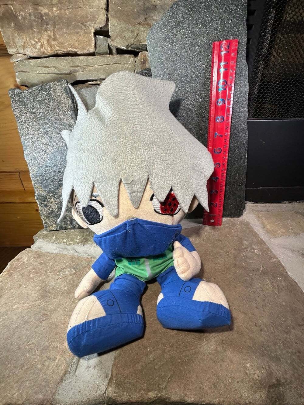 Naruto shippuden Kakada Large plush doll figure anime 2005 Banpresto READ